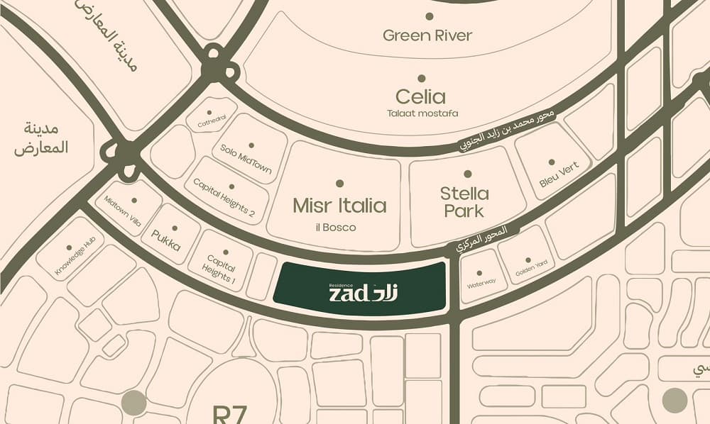 زاد ريزيدنس العاصمة الادارية الجديدة