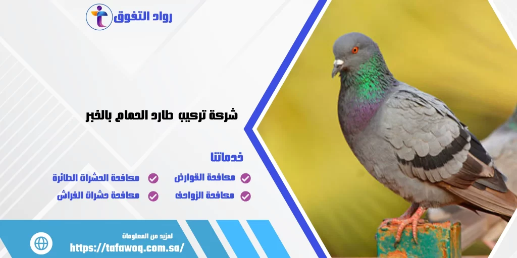 شركة تركيب طارد الحمام بالخبر