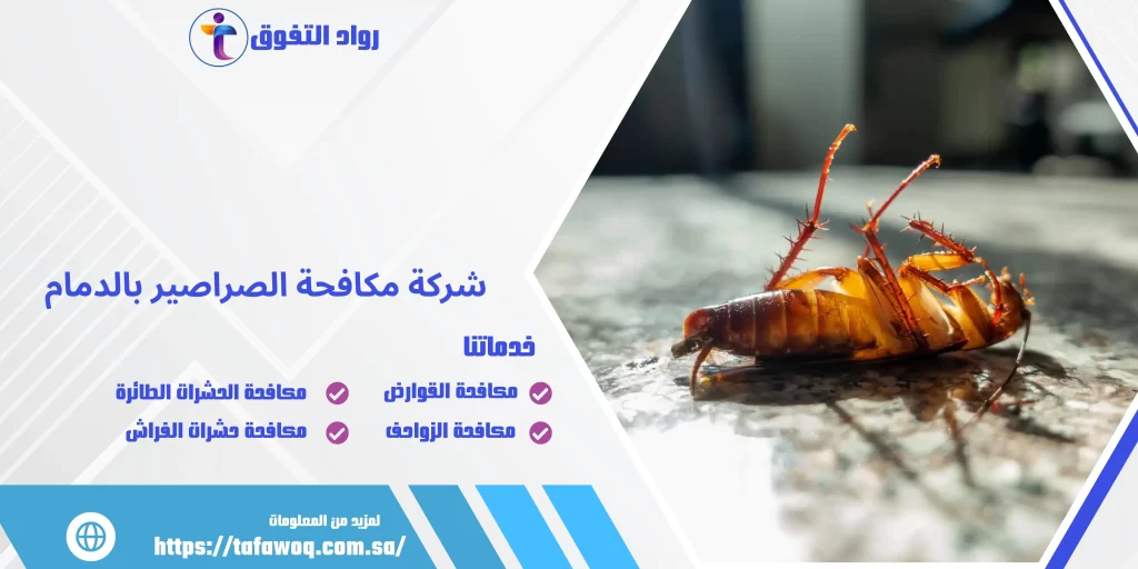 شركة مكافحة الصراصير بالدمام
